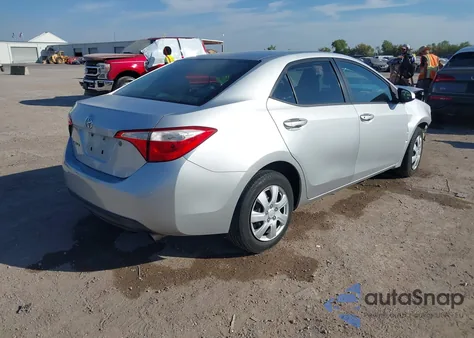 2014 Toyota Corolla L from USA, damaged, VIN 5YFBURHE8EP056427